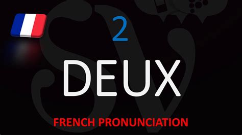 Nov 24, 2023 · Learning how to say “two” in French is an essential step in mastering the language. In this guide, we will explore different ways to express the number two in French, including its pronunciation, gender agreement, and usage in various contexts. 